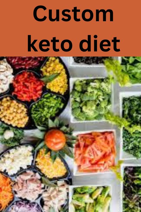 "Tailored keto diet for your unique goals." Custom Keto Diet, How To Introduce Yourself, Keto Diet, Diet