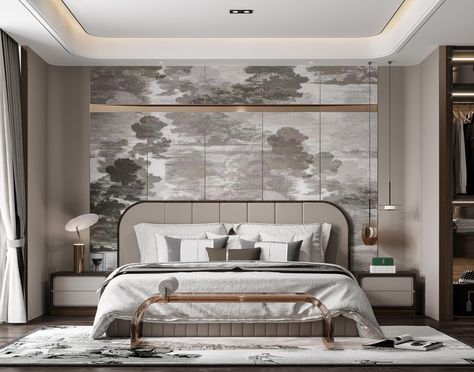 Bedroom Japanese Style, Luxury Hotel Bedroom, Kitchen Window Design, Zen Interiors, Minimalist Bed, Bedroom Wall Designs, Luxury Bedroom Master, Luxury House Plans, Bathroom Design Luxury