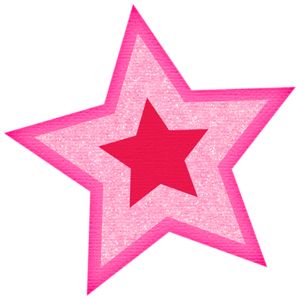 Star Clipart, Barbie Logo, Scrapbook Clipart, Birthday Cake Topper Printable, Barbie Birthday Party, Barbie Theme, Barbie Cake, Pink Star, Barbie Birthday