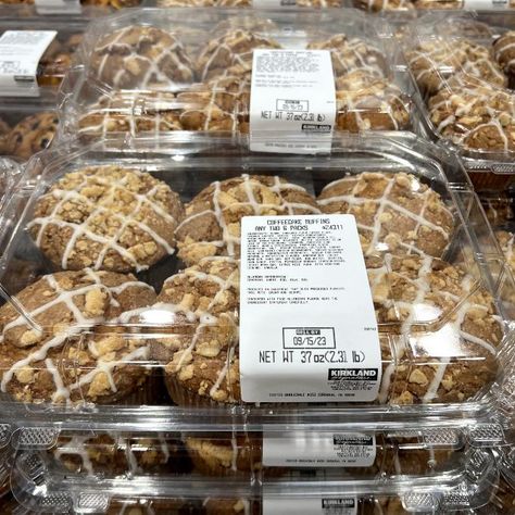 17 Most Underrated Costco Desserts and Bakery Goods | FinanceBuzz Pumpkin Strudel, Costco Desserts, Costco Muffins, Costco Bakery, Walmart Bakery, Blueberry Oat Muffins, Christmas Morning Brunch, Artisan Rolls, Pumpkin Streusel