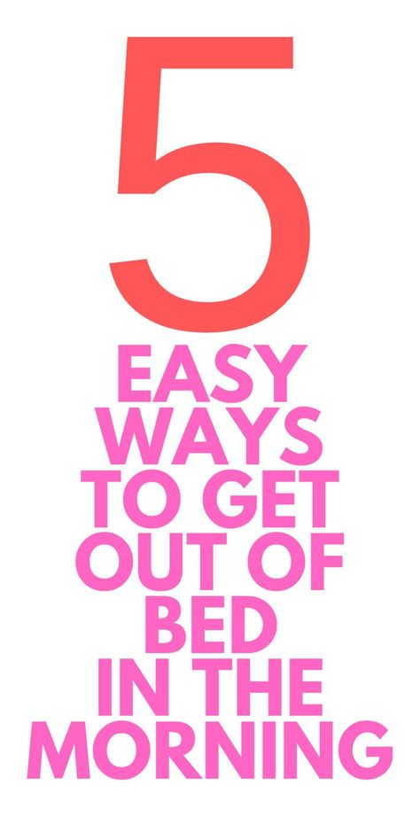 5 EASY Ways To Get Out of Bed in the Morning - Here are easy ways for you to get out of bed in the morning. Constantly Tired, Medical Words, Too Much Estrogen, Baby Sleep Schedule, Go To Bed Early, Get Out Of Bed, Nursing Tips, Partner Workout, Bed Back