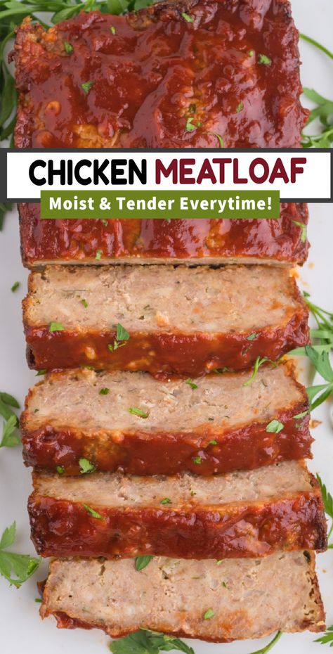 Discover a healthier twist on classic meatloaf with our delicious ground chicken recipe that's packed with flavor and lean protein. This Ground Chicken Meatloaf Recipe has cheddar cheese, soya sauce and spices; it's such a healthy and satisfying glazed loaf. Ground Chicken Stove Top Recipes, Meatloaf Recipes Chicken, Healthy Dinner Ground Chicken, Ground Chicken Recipes Healthy Meal Prep, Meatloaf With Ground Chicken, Chicken Loaf Recipe Best Meatloaf, Ground Chicken Meatloaf Healthy, Meals To Make With Ground Chicken, Ground Chicken Loaf