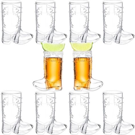 Just found this amazing item on AliExpress. Check it out! $0.99  92％ Off | 10Pcs MiniPlastic Cowboy Boot Glasses Clear Cups Reusable Western  BeerMugs for Bachelorette Party Decorations Birthday Supplies Boot Shot Glasses, Cowgirl Party Decorations, Mini Cowboy, 21st Birthday Sign, Cowboy Theme Party, Fest Temaer, Cowboy Party, Cowgirl Party, Birthday Supplies