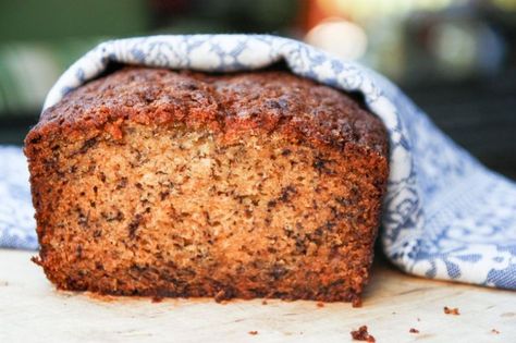 Maui Banana Bread - Best Banana Bread | The Food Blog Banana Bread With Butter, Maui Banana Bread Recipe, Hawaii Banana Bread Recipe, Banana Bread Recipe 2 Bananas, Baking Soda Recipes, Hawaiian Banana Bread Recipe, Bread With Butter, Hawaiian Banana Bread, Morning Toast