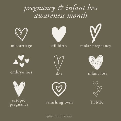 October is Pregnancy & Infant Loss Awareness Month. No matter your journey, you are a strong mama. We are here to stand with you, support you, and encourage you. We understand that grief can look different for everyone. Never be afraid to lean on support and ask for help when you need it most. 🤍 More than anything, we want you to know you are not alone and we are here to hold space for you and everyone else experiencing loss and infertility. Tattoo For 2 Miscarriages, October Baby Loss Awareness, October Awareness Month Infant Loss, October Pregnancy And Infant Loss Month, Pregnancy Infant Loss Awareness Month, October Is Pregnancy And Infant Loss, Baby Loss Month, Child Loss Tatoos, October Infant Loss Awareness Month