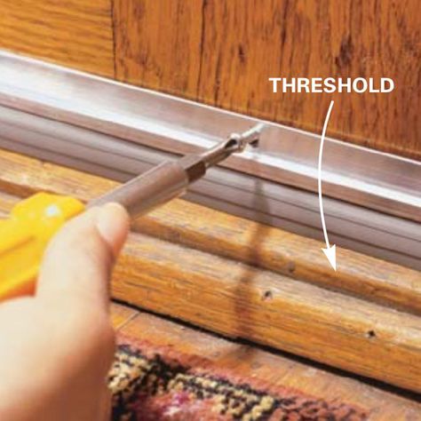 How to Weather Strip a Door (Install in 13 Steps with Pictures) (DIY) | Family Handyman Under Deck Roofing, Under Deck Drainage System, Under Deck Ceiling, Plastic Roofing, Platform Deck, Door Sweeps, Door Weather Stripping, Door Sweep, Fibreglass Roof