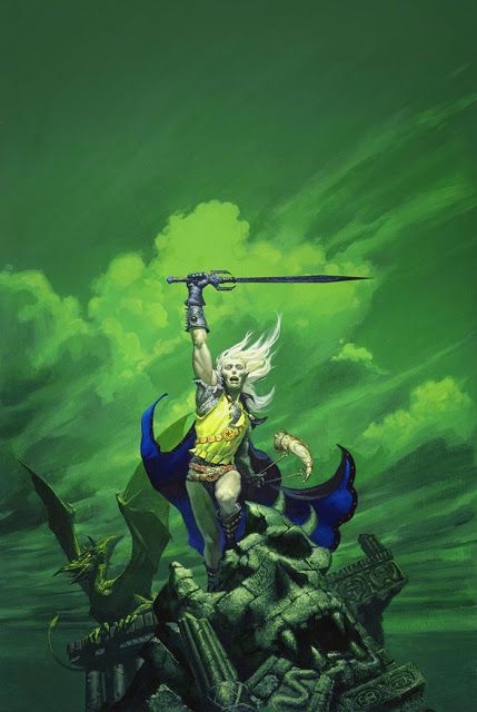 Michael Whelan, Arte Pulp, Robert E Howard, Michael Moorcock, Dungeons And Dragons Art, Boris Vallejo, Arte Fantasy, Fantasy Rpg, Fantasy Illustration