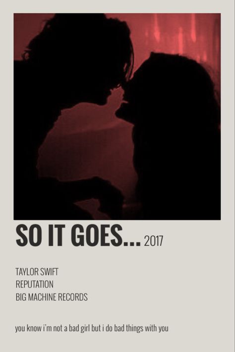 So It Goes Taylor Swift, Taylor Swift Discography, Taylor Songs, Music Poster Ideas, So It Goes, Go Wallpaper, Polaroid Poster, Taylor Swift Music, Taylor Swift Posters