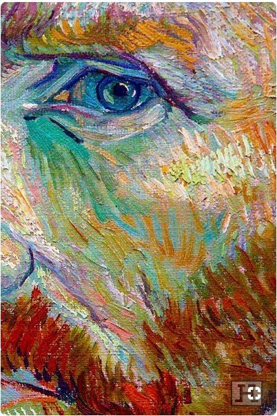 Van Gogh self portrait detail Artist Van Gogh, Van Gogh Self Portrait, Art Geek, Vincent Van Gogh Art, Arte Van Gogh, Mad World, Art Van, Van Gogh Paintings, Van Gogh Art