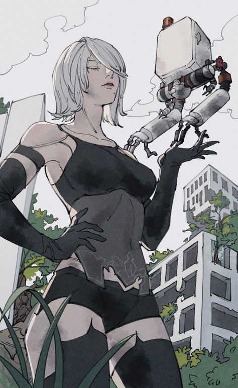 Home / Twitter Nier Automata 2, Arte Madi, Nier Automata A2, A2 Nier, Witcher Wallpaper, 2b Nier Autómata, Nier Automata, Anime Character Design, No. 2