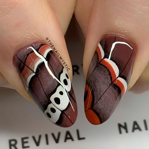 Ashley Cristobal (@thenailmystic) posted on Instagram: “Inspired by big ass moths 👐 @nailartrevival” • Jan 10, 2022 at 7:19pm UTC Moth Nail Art, Moth Nails, Nail Inspo, Moth, Nail Polish, Nail Art, Nails, 10 Things, On Instagram