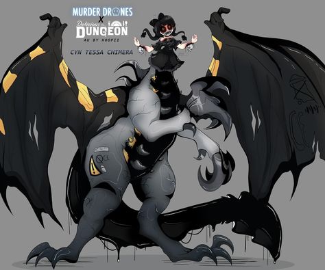 Chimera Oc, Dungeon Art, Idea Story, Delicious In Dungeon, Tutorials Drawing, Art Tutorials Drawing, The Dragon, Drones, Drawing Tutorial