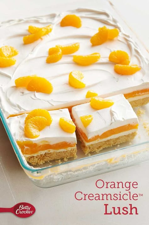 Orange Desserts, Apple Squares, Potluck Dessert, Betty Crocker Sugar Cookies, Lush Recipes, Orange Dessert, Vegetable Cake, Sugar Cookie Mix, Potluck Desserts