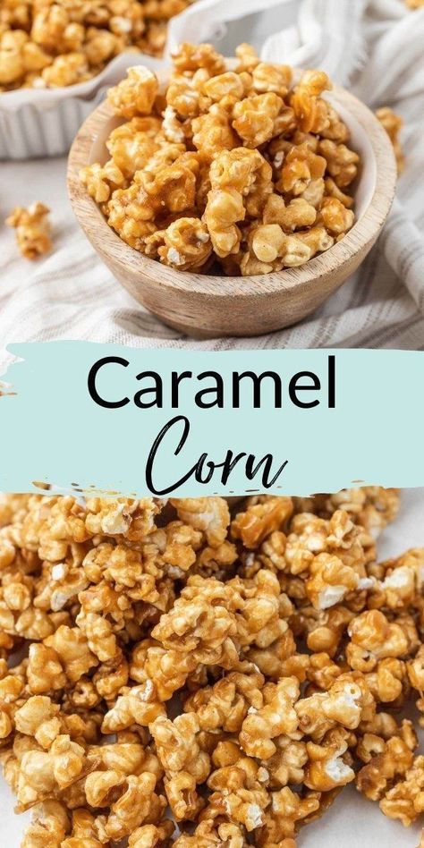 How to Make Caramel Popcorn! Oven Caramel Popcorn, Caramel Popcorn Recipes, Easy Caramel Corn, Easy Caramel Corn Recipe, Caramel Corn Easy, Carmel Popcorn, Caramel Corn Recipe, Homemade Caramel Popcorn, Live Well Bake Often