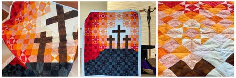 Christian Quilt Patterns – Faith and Fabric Tree Quilt Pattern, Liturgical Year, Liturgical Seasons, Heart Quilt Pattern, Church Banners, Christian Traditions, Advent Wreath, Star Of Bethlehem, Three Wise Men