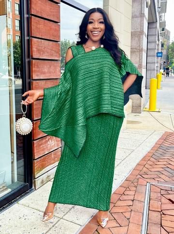 Two Piece Set Skirt, Elegant Streetwear, Sling Dress, African Design Dresses, Latest African Fashion Dresses, Looks Chic, Set Women, African Attire, African Fashion Dresses