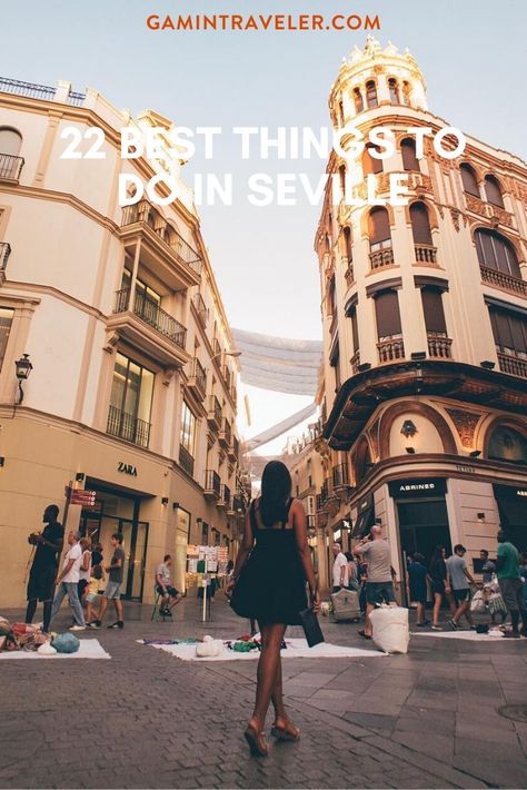 22 Best Things to do in Seville, Spain and Best places to visit in Seville in our full travel guide #seville #spain #andalusia #summer #andalucia #sevilla via @gamintraveler Travel Couple Photography, Usa Wedding, Spain Travel Guide, Europe Trip Itinerary, Seville Spain, Voyage Europe, European Destinations, Europe Travel Guide, Spain And Portugal