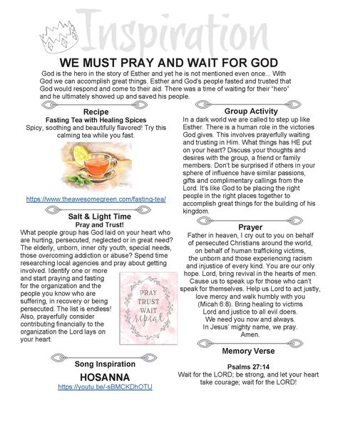 Esther Fast Guide, Esther Fasting And Prayer, Ester Fast, 3 Day Esther Fast, Fasting For God, Esther Bible Journaling, Esther Fast, Spiritual Fasting, Esther Bible Study