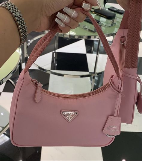 Pink Prada Bag Outfit, Pink Prada Purse, Pink Prada Bag, Prada Bag Outfit, Pink Prada, Prada Purse, Prada Pink, Purse Outfit, Prada Purses