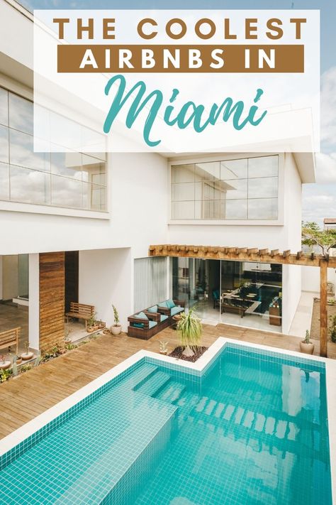 The coolest Airbnbs in Miami to book right now. The best Airbnb stays in Miami, Florida. The best Airbnb rentals in Miami for your next vacation. Miami places to stay. Real Estate Closing, Glass Ceilings, Airbnb Rentals, Us Destinations, Luxury Accommodation, Florida Vacation, Florida Travel, North America Travel, America Travel