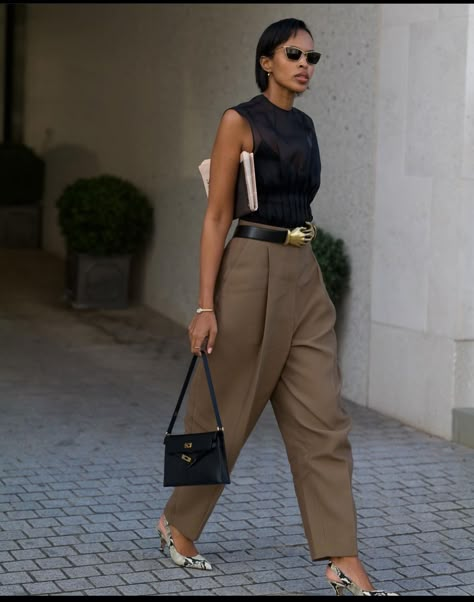 Summer Corporate Outfits 2024, Summer Corporate Outfits Work Attire, Conference Outfit, Feminine Casual, Glamour Outfit, Color Combos Outfit, Chic Streetwear, Casual Day Outfits, Looks Black