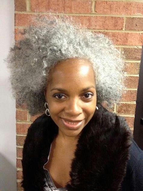 natural grey hair | share Black Grandma Hairstyles, Grandma Hairstyles, Black Grandma, Grey Hair Extensions, Curly Drawstring Ponytail, Afro Ponytail, Hair Puff, Beautiful Gray Hair, Natural Gray Hair