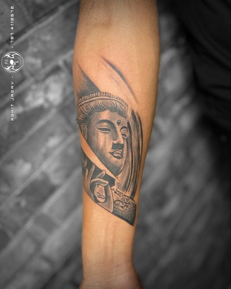 #lordbudhha #budha #lordbudhatattoo #buddha #buddhatattoo #buddhism #tattoo #tattooideas #tattooart #tattoodesign #tattooideasformen Lord Buddha Tattoo, Rj Tattoo, Buddhism Tattoo, Buddha Tattoo, Lotus Tattoo, Cover Up Tattoo, Tattoo Designs Men, Tattoo Studio, Tattoo Design