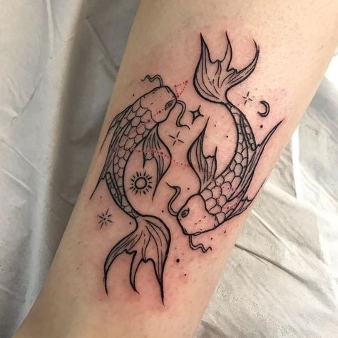 27 Tattoo, Pisces Tattoo Designs, Pisces Tattoo, Dragons Tattoo, Amelia Rose, Pisces Tattoos, Inspiration Tattoos, Zodiac Tattoos, Stylist Tattoos