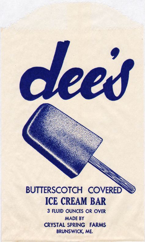 ice cream wrappers, via letterology Ice Cream Illustration, News Logo, Ice Cream Poster, Ice Cream Packaging, Inspiration Logo Design, Ice Cream Bar, Etiquette Vintage, Ice Cream Brands, Vintage Ice Cream