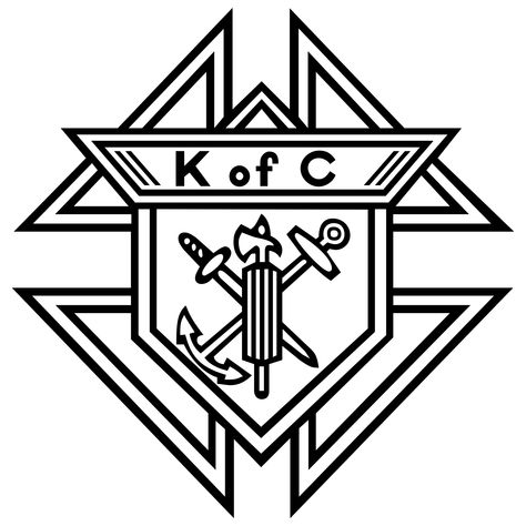 Knights Of Columbus, Mobile Logo, Woodburning Projects, Puzzle Crafts, Laser Engraved Ideas, Inspirational Photos, Tree Logos, Religious Education, Vector Pop