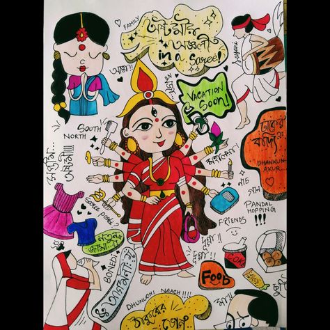 Brush pens Brush Pens, Durga Puja, Brush Pen, Doodle Art, Doodles, Pen, Art