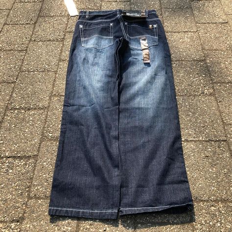 DEADSTOCK SOUTHPOLE BROWN TAB JEANS   Brand new with... - Depop Baggy Y2k Jeans, South Pole Jeans, Southpole Jeans, Fits Clothes, Baggy Y2k, Jeans Y2k, Y2k Jeans, Swaggy Outfits, Outfit Goals