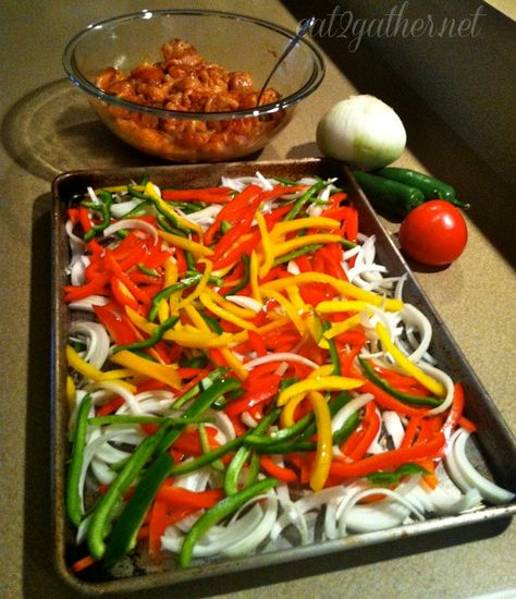 Fajitas For A Crowd, Fajitas Sheet Pan, Mexican Sides, Vacation Recipes, Recipe For A Crowd, Sheet Pan Chicken Fajitas, Easy Chicken Fajitas, Chicken Fajita Casserole, Group Food