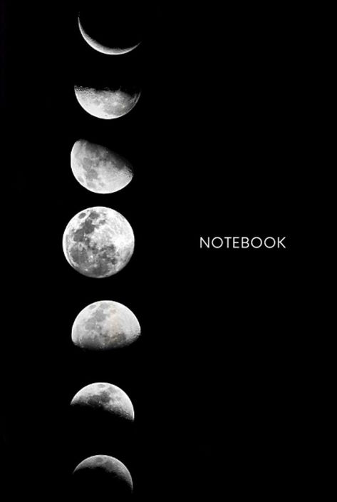 6x9 matte black cover, beautifully made notebook. 120 lined pages! Black Notebook, Beautifully Made, Black Cover, Notebook Cover, Lined Page, Moon Phases, Matte Black, Notebook, Thing 1