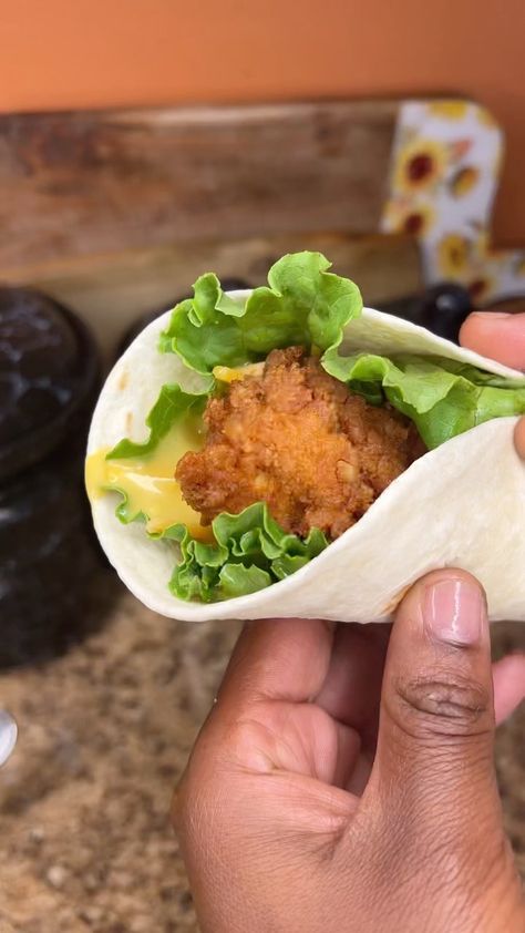 Honey Mustard Snack Wrap, Mcdonalds Snack Wrap Recipe, Snack Wrap Mcdonalds, Chicken Marinate, Snack Wrap, White Pepper, Wrap Recipes, Marinated Chicken, Honey Mustard