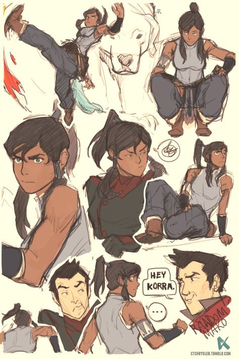 Avatar Korra Drawing, Mako Legend Of Korra Fanart, Korra Reference, Korra Avatar Fanart, Avatar Korra Fanart, Korra Drawing, The Legend Of Korra Fanart, Legend Of Korra Art, Korra Sketch