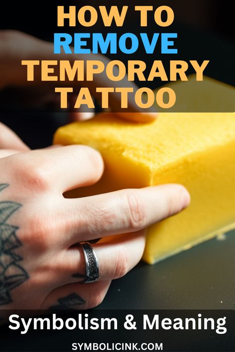 Remove a Temporary Tattoo Remove Temporary Tattoo, Tattoo Off, Tattoo Temporary, Tattoo Meanings, Semi Permanent Tattoo, Tattoos For Kids, Fake Tattoos, Tattoos With Meaning, Temporary Tattoos