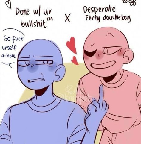 Ship Dynamics Flirty And Flustered, Dynamic Ship Poses Reference, Anime Ship Dynamics, Ship Dynamics Enemies, Ship Dynamics Three People, Relationship Dynamics Enemies To Lovers, Protective Ship Dynamic, Villain Duo Pose Reference, Shy X Flirty Ship Dynamic