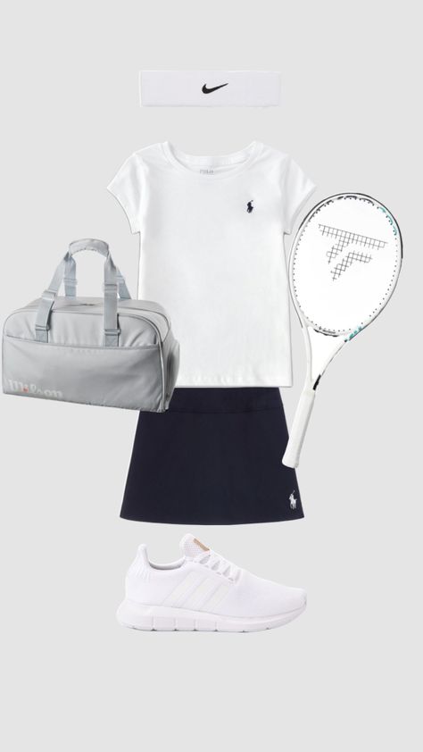 #tennis#tennisfit#cute#inspo Tenis Outfits Sport, Tennis Outfit Ideas, Cute Tennis Outfit, Fame Clothes, Mode Tennis, Tennis Fits, Child Outfits, Outfit Tennis, Aura Pink