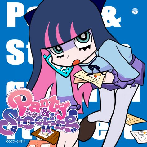 Panty And Stocking With Garterbelt, Stocking Anarchy, Panty And Stocking, Anime, Pink