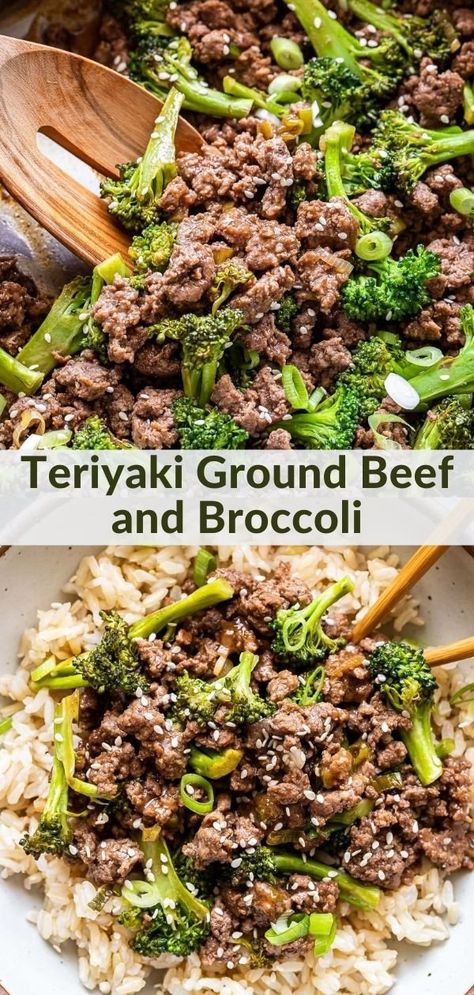 Summer Dinner Recipes Ground Beef, Summer Meals Dinner Ground Beef, Ground Beef Summer Recipes For Dinner, Ground Beef And Rice Bowl, Ground Beef Summer Recipes, Ground Beef Summer, Summer Beef Recipes, Rice And Ground Beef Recipes, Teriyaki Ground Beef