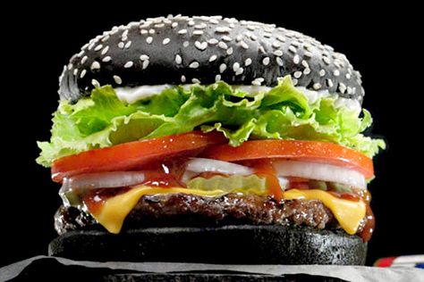 Burger King's Black Bun Is Not Alone: 8 Other Epic Food Fails Black Bun, Black Burger, Caramelized Onions Recipe, Food Fails, Fast Food Items, Fast Food Menu, Bread Bun, Delicious Burgers, Burger Buns