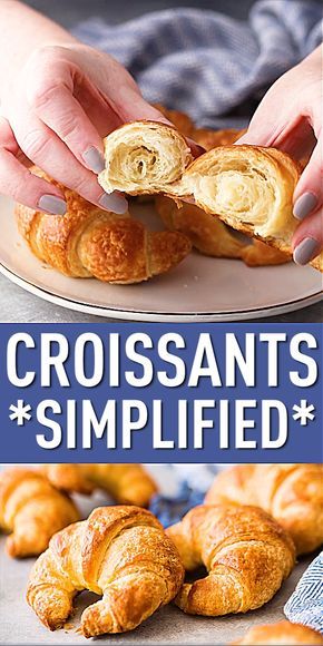 Homemade Croissant Recipe, Homemade Pretzel Dogs, Croissant Pizza, Easy Croissant Recipe, Crossant Recipes, Croissant Recipes, Homemade Croissants, Resipi Kek, Croissant Recipe