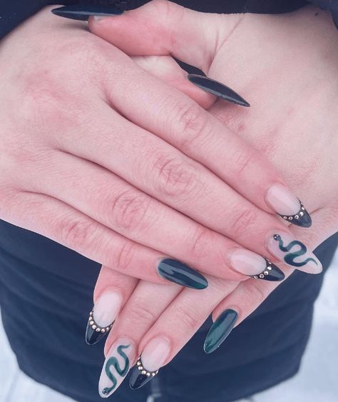 35 Taylor Swift Inspired Nails: Nail Art Ideas for Fans Purple Nails Taylor Swift, Nail Art Designs Taylor Swift, Taylor Swift Nails Acrylic, Taylor Swift Nail Art Eras, Reputation Nails Short, Rep Era Taylor Swift Nails, Taylor Swift Eras Nail Ideas, Reputation Taylor Nails, Taylor Swift Reputation Nail Art