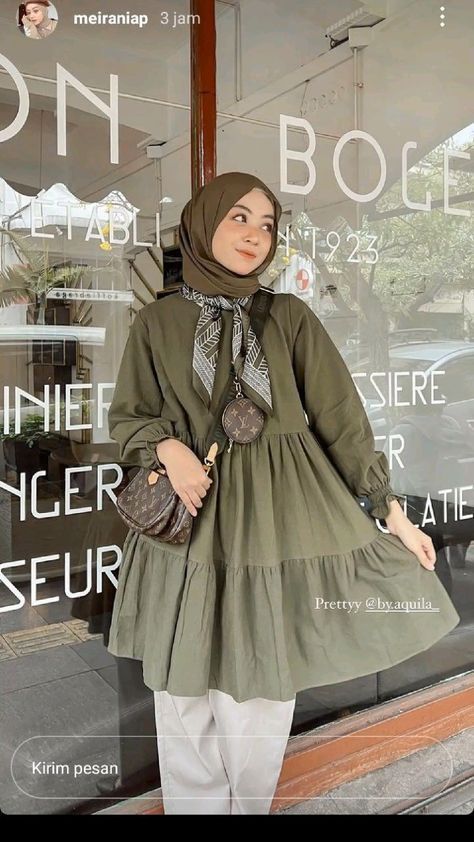 Modest Casual Outfits, Girls Dress Outfits, Muslim Outfits Casual, Stylish Short Dresses, Hijab Style Casual, Hijabi Fashion Casual, Salwar Kamiz, Modest Dresses Casual, Style Hijab