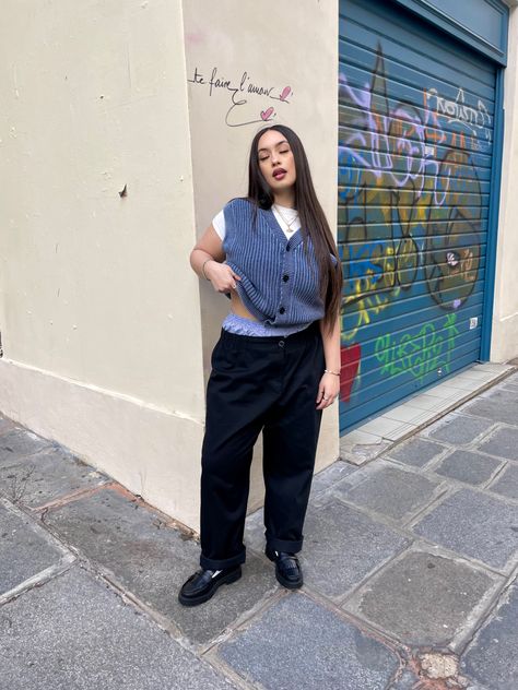 Loafers Streetwear, Fit Baddie, Female Loafers, Loafers Outfits, Outfits Street Styles, Ig Girls, Streetwear Fashion Women, Cool Fits, Tomboy Fashion