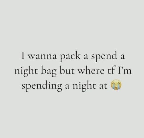 I ain't gone say much... but this reminds me of someone... talking about pack a spend a night bag... bruh... 🤣🤣🤣 Spend A Night Bag, Spend The Night Bag, Insta Quotes, Morning Message, Bag Quotes, Morning Messages, True Quotes, Verses, Bible Verses