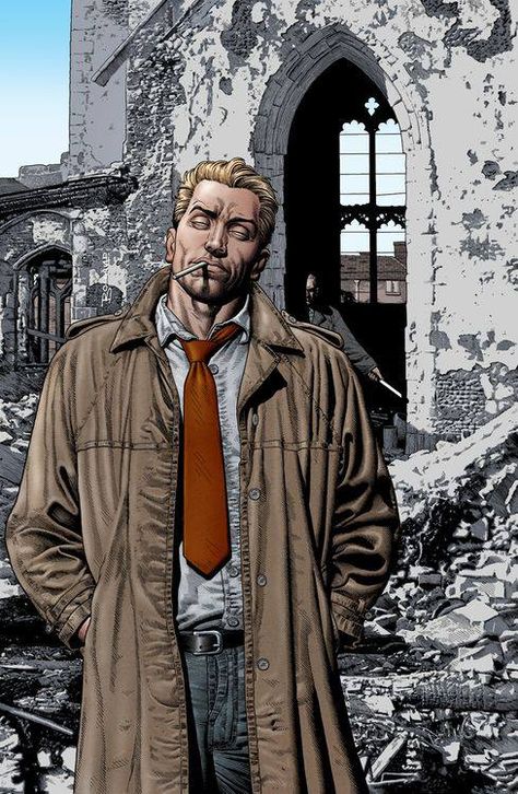 Brian Bolland John Constantine Sketch, Brian Bolland Art, John Constantine Comic, Hellblazer Comic, Brian Bolland, Constantine Hellblazer, Vertigo Comics, Justice League Dark, John Constantine