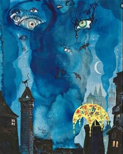 Dali Artwork, Salvador Dali Paintings, Salvador Dali Art, Dali Paintings, Dali Art, The Sandman, Salvador Dali, Rembrandt, Surreal Art