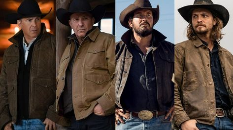 Yellowstone Western Style for Men Part 1 - Iconic Alternatives Yellowstone Outfits Men, Yellowstone Kayce Dutton, Yellowstone Outfit Ideas Men, Men’s Western Style, Cowboy Inspired Outfit Men, Yellowstone Men, Yellowstone Style, Yellowstone Outfits, Style For Men